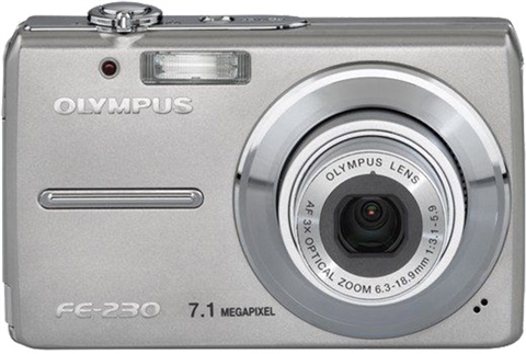 デジタルカメラ Olympus FE-230 Olympus FE FE-230 7.1MP Digital Camera - Silver for sale